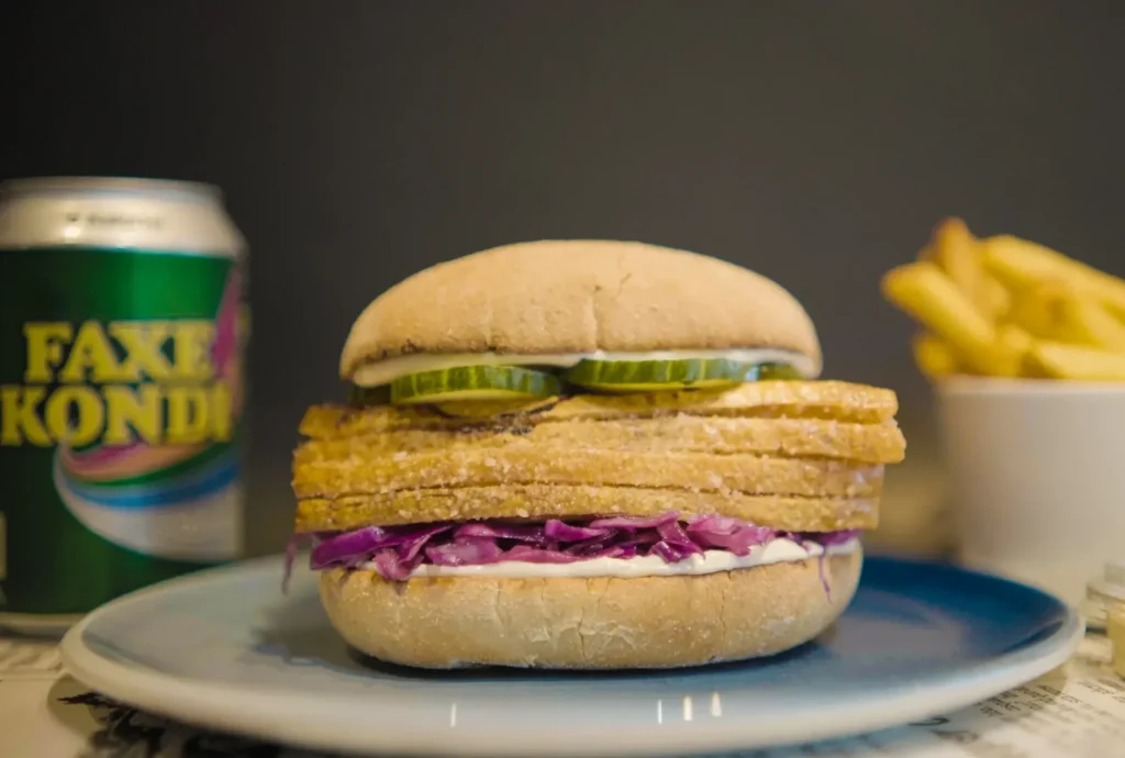 Svinet ribbenstegssandwich