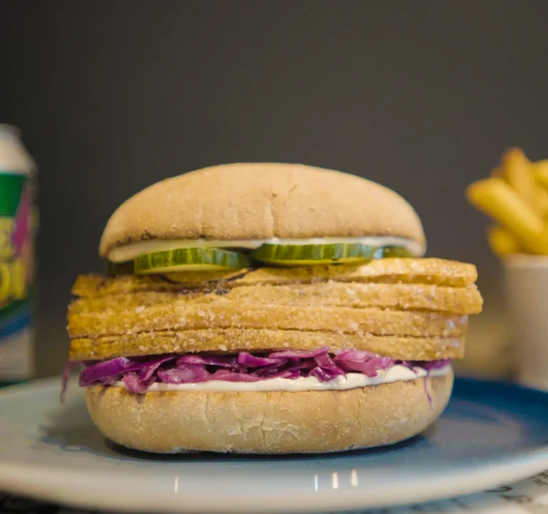 Svinet ribbenstegssandwich